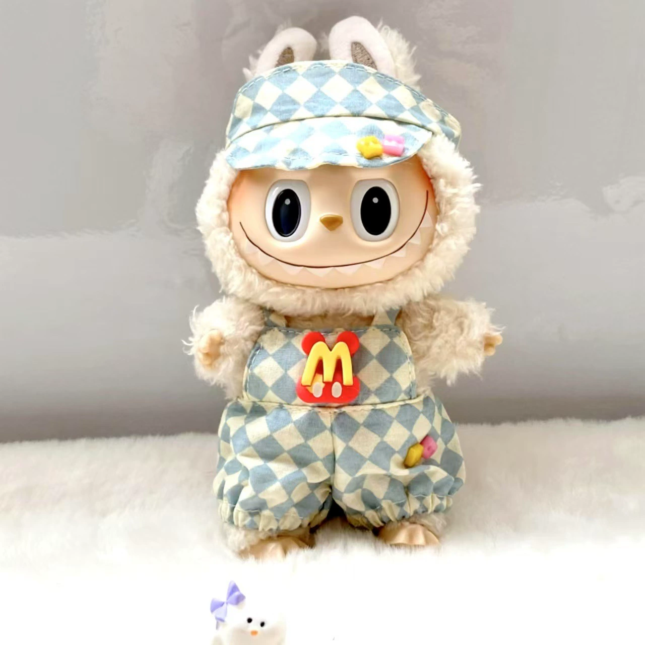 Doll plastic, overall for dressing up, second generation, children's clothing