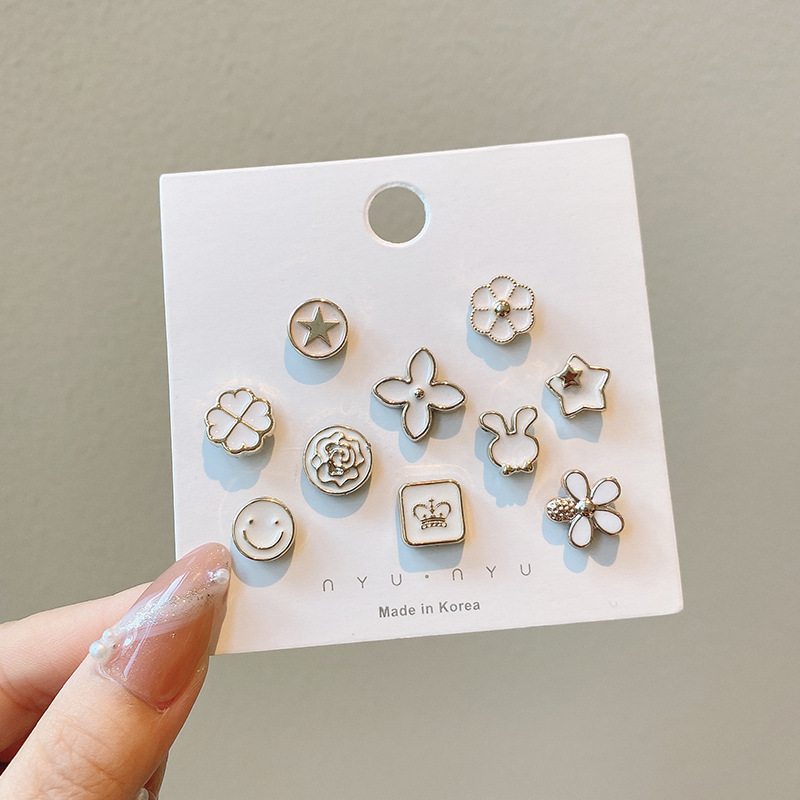 Jeans cintura-apretado artefacto costura-Cintura libre que aprieta hebilla ajustable pantalones cintura cambio grande pequeño botón fijo PIN