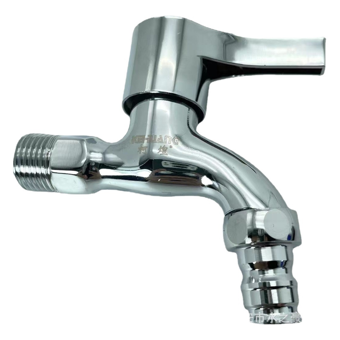 Copper Core Alloy Washing Machine Water Spout, Mop Sink Quick Opening Faucet, 15mm Faucet Wholesale Switch, Wall-Mounted