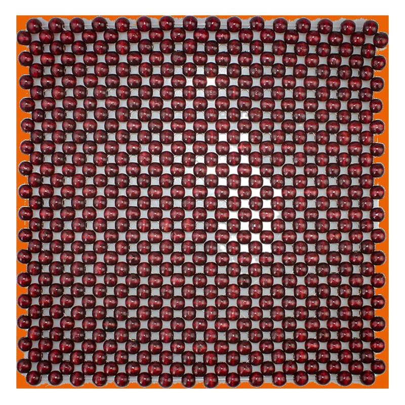 Подушка 44*44 автомобиля лета валика квадрата шарика деревянной валика шарика монолитовая чистая деревянная хлопковая нить одиночного места поколение волос