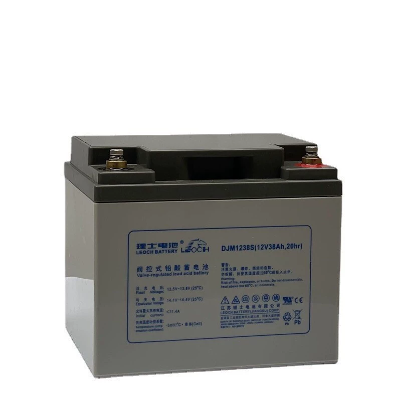 LEOCH, rechargeable battery, power supply, lights, 1238S, UPS, 12v, 38AH, EPS