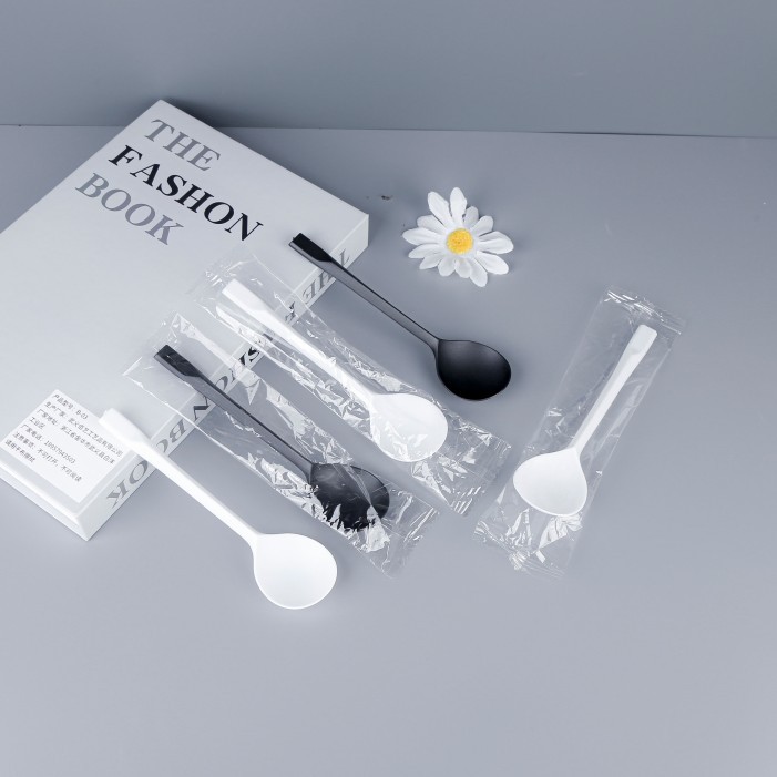 Cuchara desechable Cuchara de tortuga dorada Postres especiales para pesca de frutas