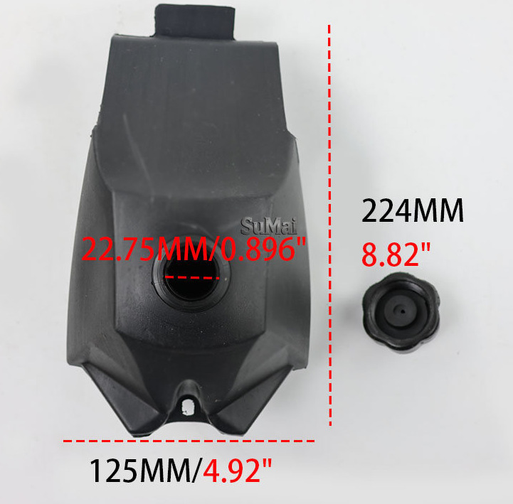Mini Motorcycle Modification Accessories 49Cc Two-Stroke Small Four-Wheel Atv Atv Fuel Tank Oil Bottle Storage Bottle