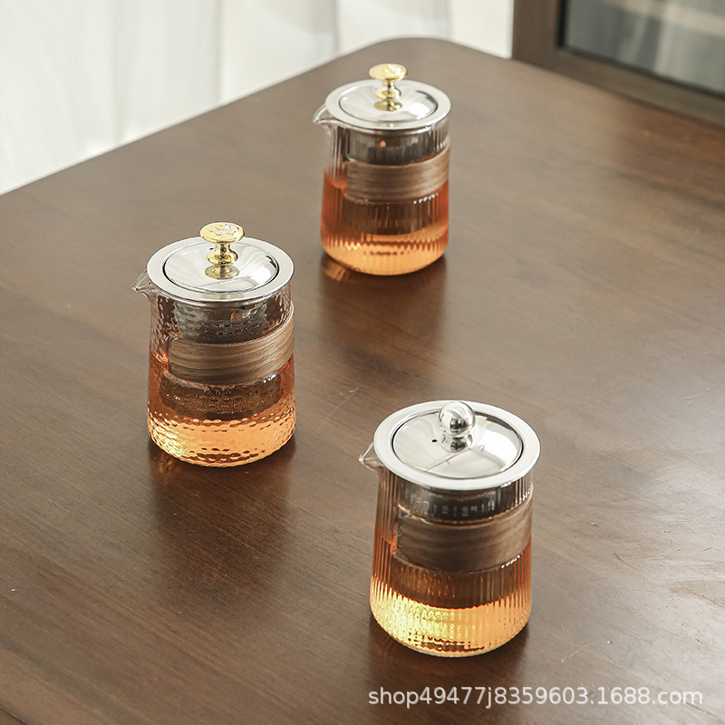 High temperature resistant fair Cup simple tea cup large capacity filter male Cup Anti-scald filter sea tea water separator