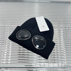 新型cpパイロット秋冬ニット帽男女保温韓国版カップル毛糸帽子knitted hat
