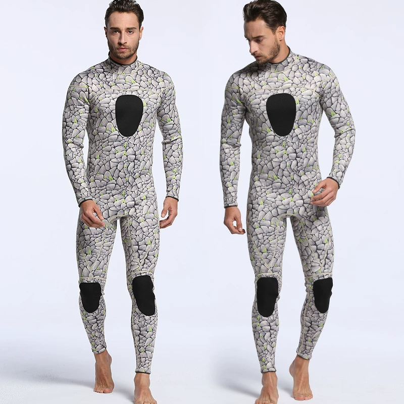Shop Spirite 3 мм водолазка одежда CAMO сохраняет тепло и холод камуфляж дайвинг водная спортивная одежда