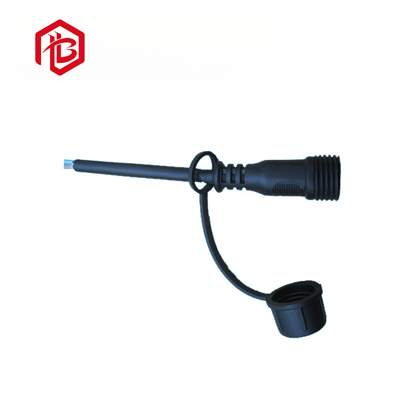 防水公母对接插头工业自动化快速接头户外LED线插座2-5芯连接器