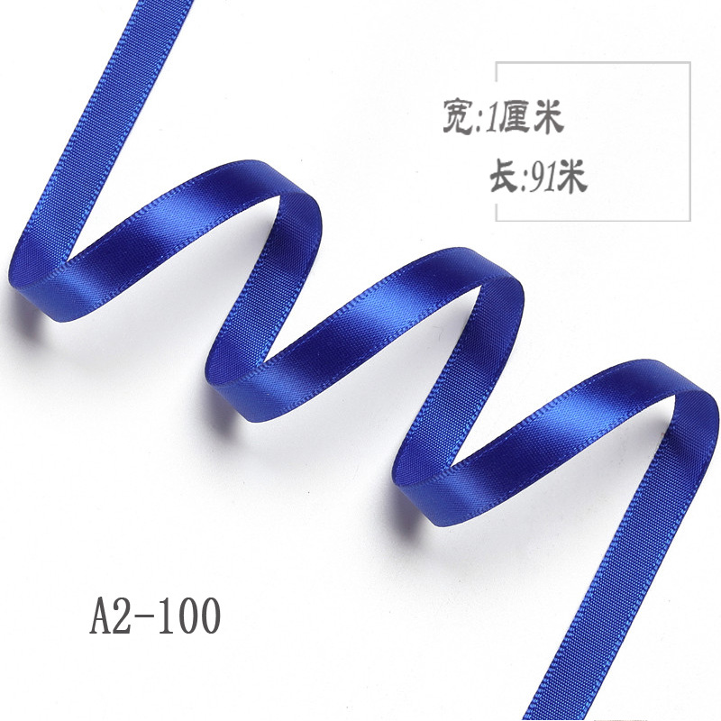 1cm cinta de poliéster arco DIY cinta boda fresco ramo fruta caja de regalo de embalaje colorido satén cinta decorativa