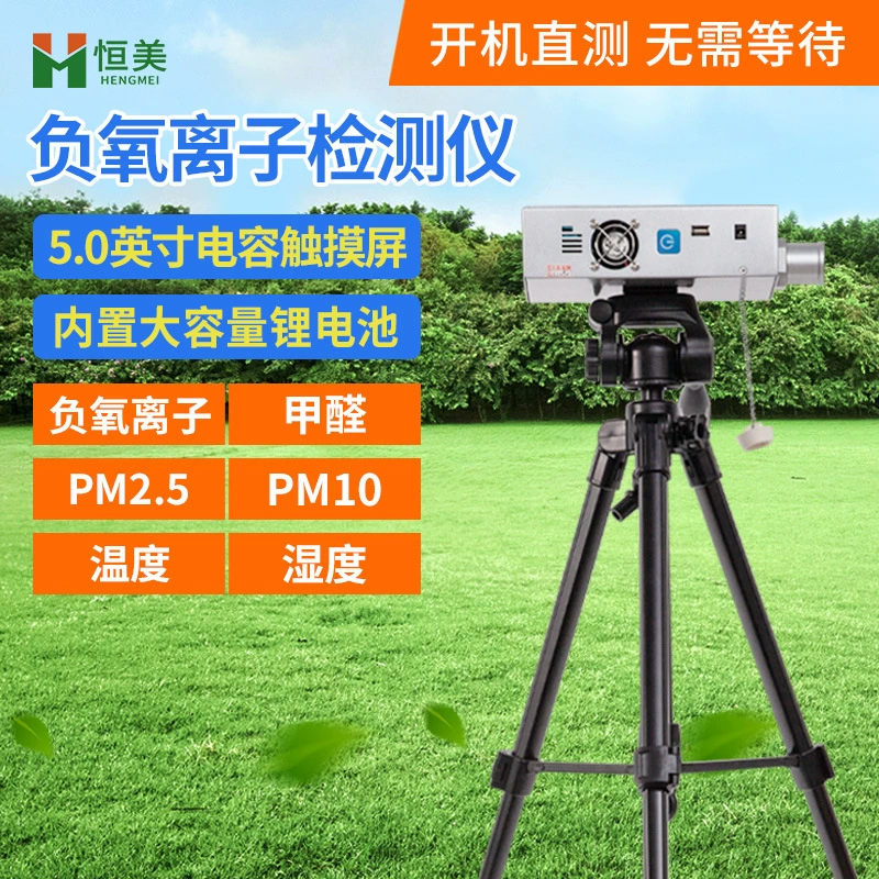 Детектор отрицательных ионов кислорода многофункциональный экологический воздух отрицательный ион формальдегид PM2.5 Обнаружение отрицательных ионов тестер
