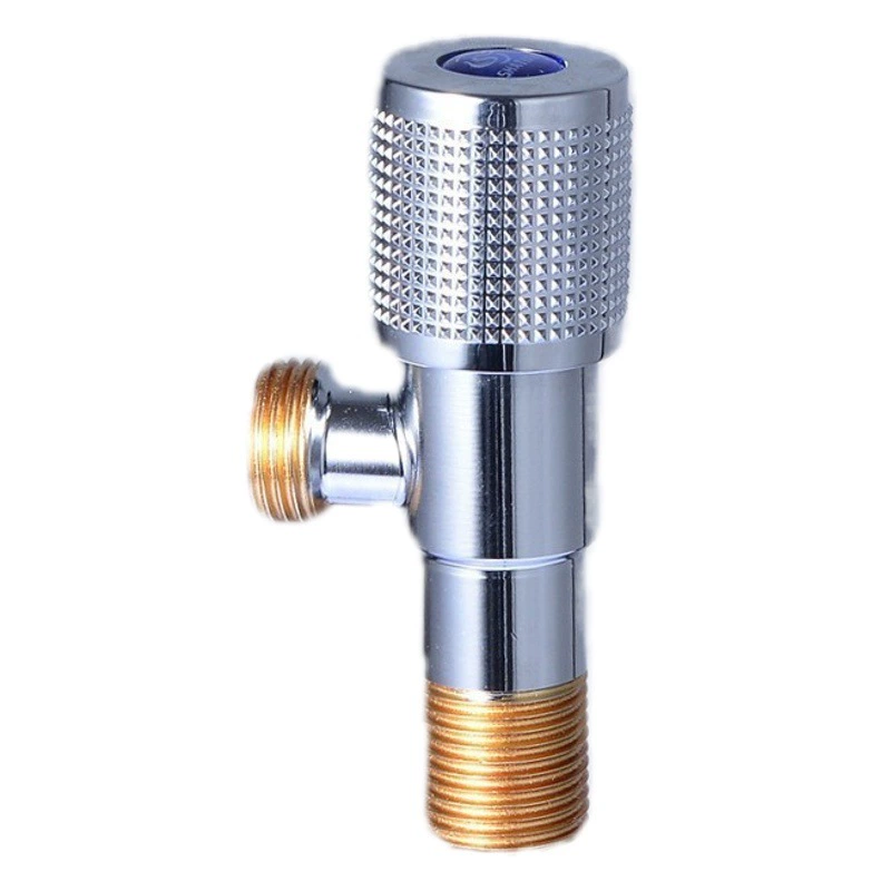 Треугольный клапан из нержавеющей стали, удлиненный трехходовой клапан, бытовой клапан для подключения к унитазу, восьмикратный клапан, запорный клапан, универсальный угловой клапан для горячей и холодной воды