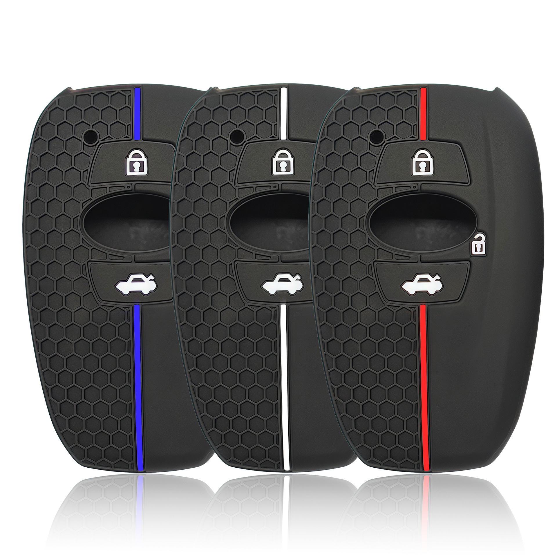 Suitable for the New Subaru Outback Silicone Key Case, Forester Remote Control Silicone Protective Cover, Factory Direct Delivery