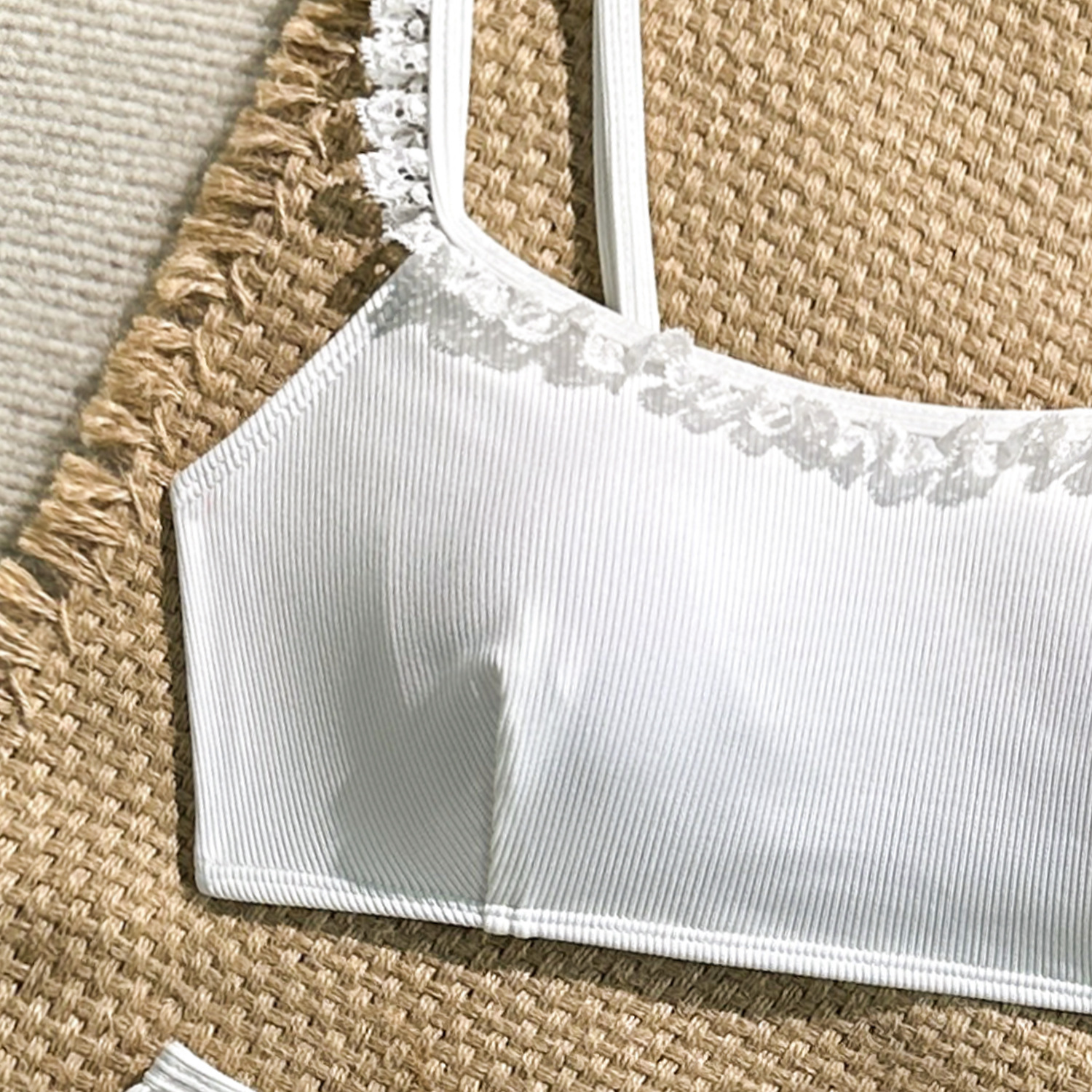 Women's Lace Bikini Set Fashionable Sexy Two-Piece Swimsuit for Beach And Pool_ecoleips.com