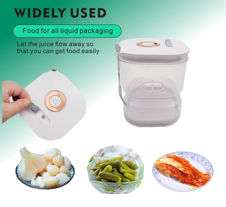 barattolo per sottaceti separatore secco e umido da cucina barattolo per sottaceti distributore secco e umido barattolo a clessidra contenitore di plastica_voghion.com