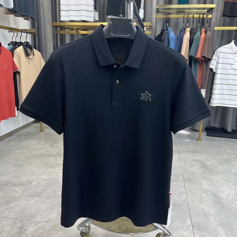 新しいメンズ半袖ポロシャツ夏カジュアル多用途ルーズ Tシャツ無地外国貿易トップトレンディ|undefined
