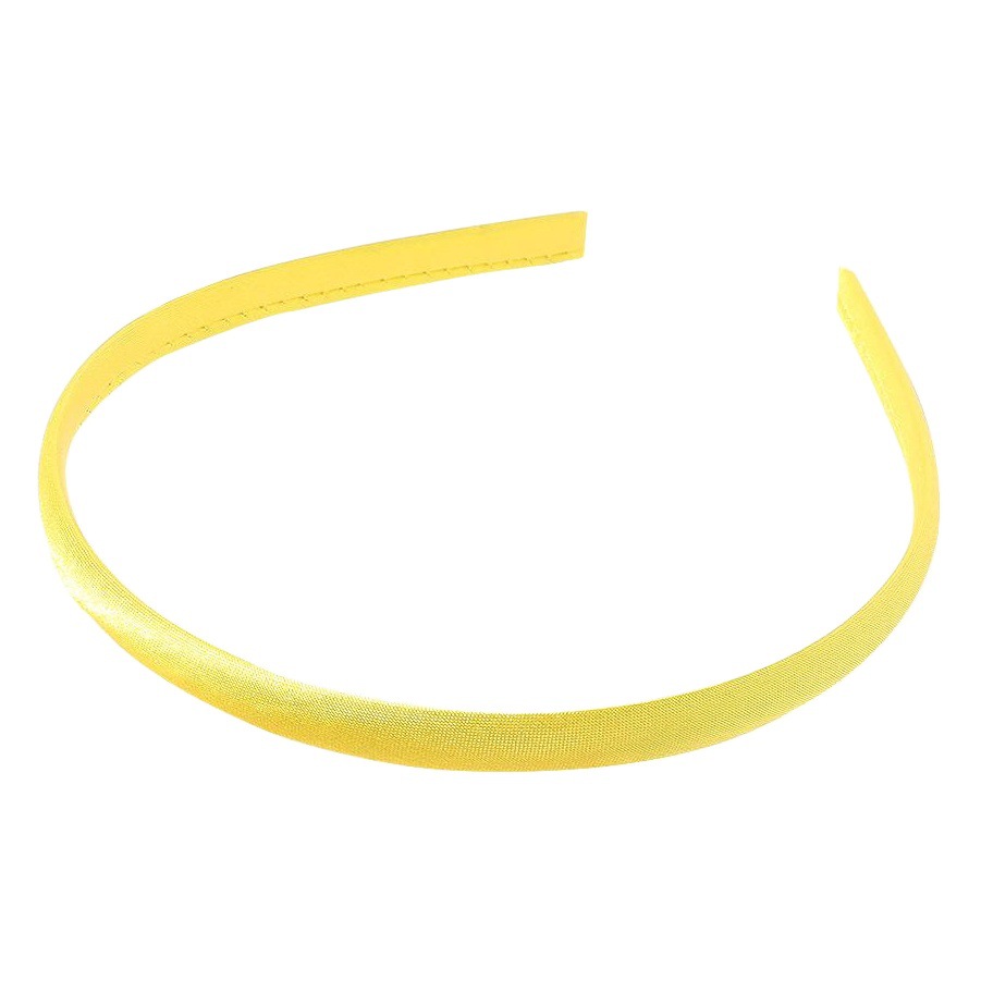 Qiyue European and American Cross-Border 1cm Candy-Colored Cloth-Wrapped Hair Hoop DIY Material Hair Accessories Accessories Satin Thin Hair Hoop B72