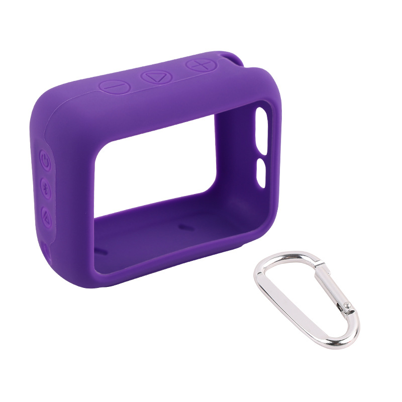 Aplicable a JBLGO4 cubierta de sonido Bluetooth portátil cubierta de silicona ladrillo de oro cubierta de sonido 4 generación
