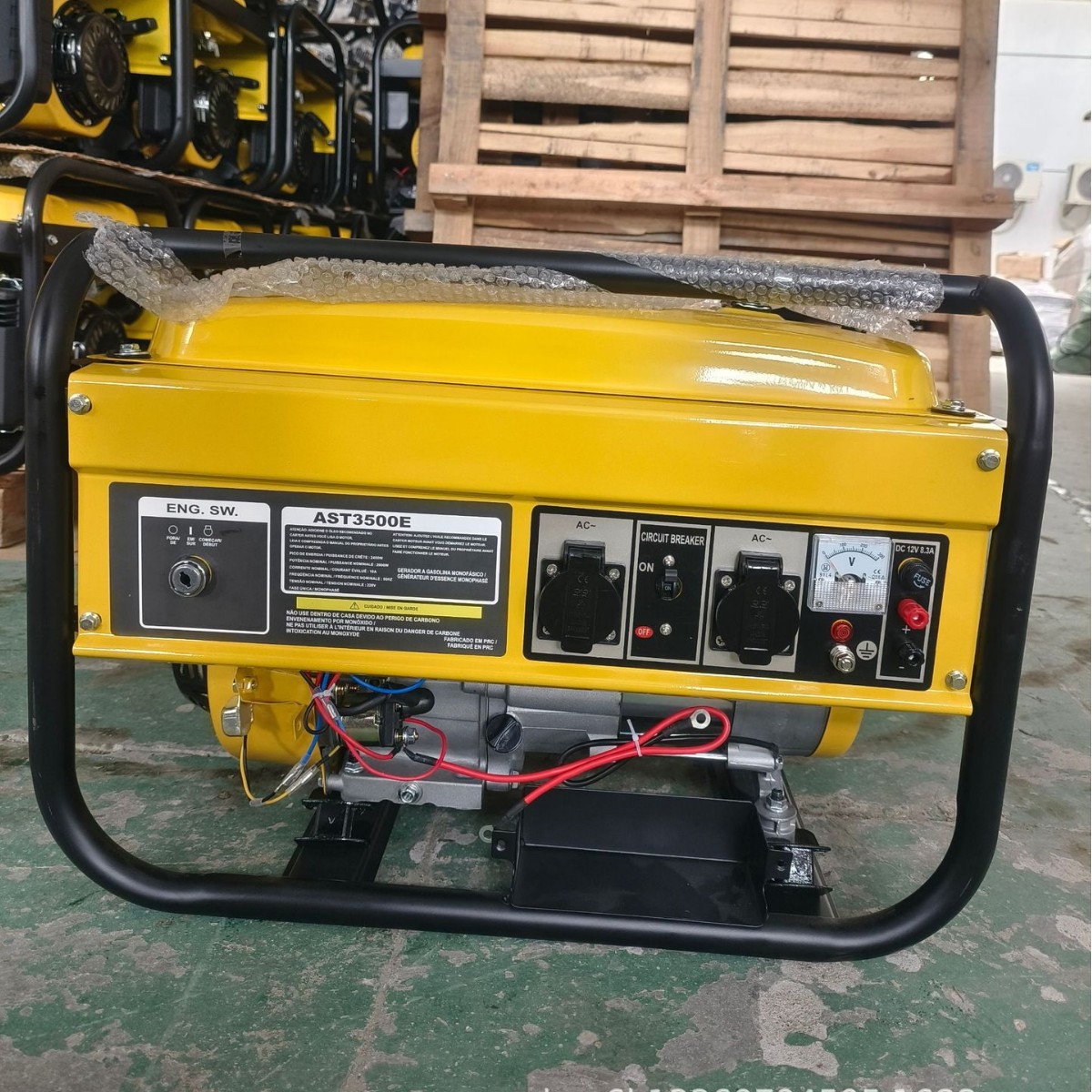 2/3KW汽油发电机铝线手/电启动跨境工厂7HP应急发电户外施工露营