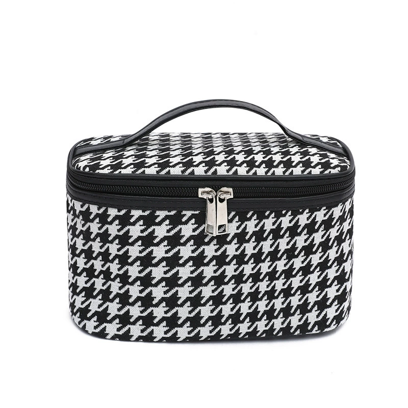 Classic cosmetic bag, chess, waterproof organizer bag