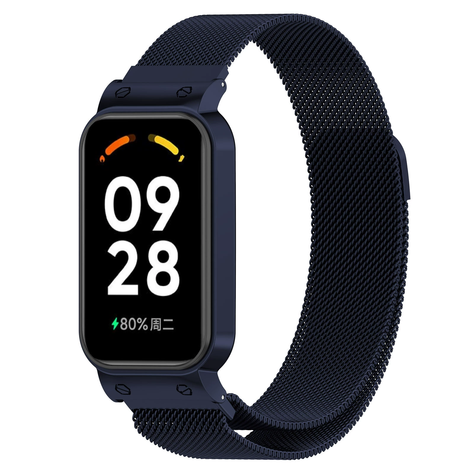Подходит для Redmi Bracelet 2, металлический корпус (чехол) для Redmi Band2, совместим с ремешком 18 мм, оптовая поставка