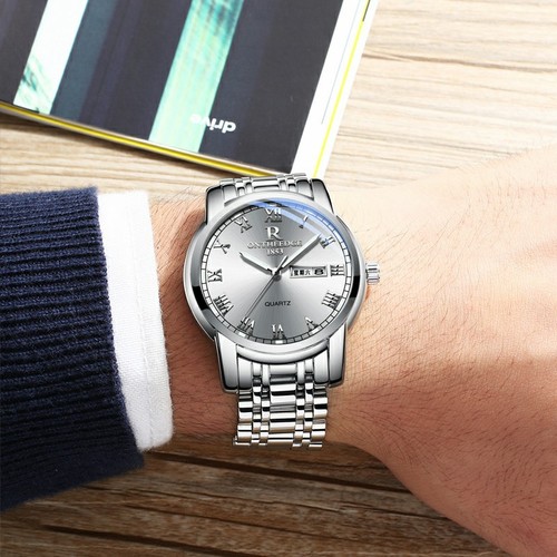 Ruizhiyuan Men's High-end Waterproof Watch Foreign Trade Quartz Watch Wholesale Mechanical Watch Women's One Piece Dropshipping