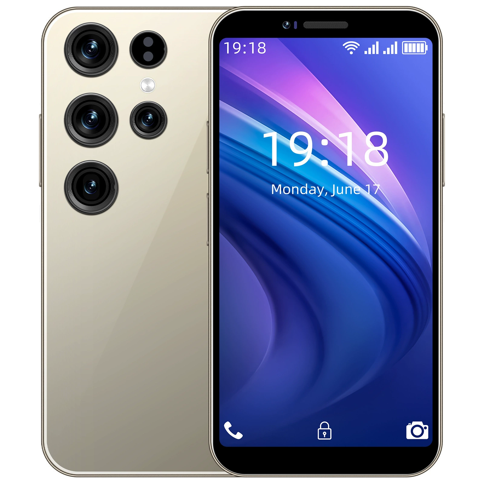 New S24Ultramini smartphone Android small screen backup machine source manufacturer wholesale multi-band support