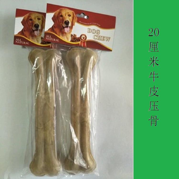 20 см собака Жевательная кожа давление Кость Собака закуска зубы устойчивые к укусам товары для домашних животных закуски оптом