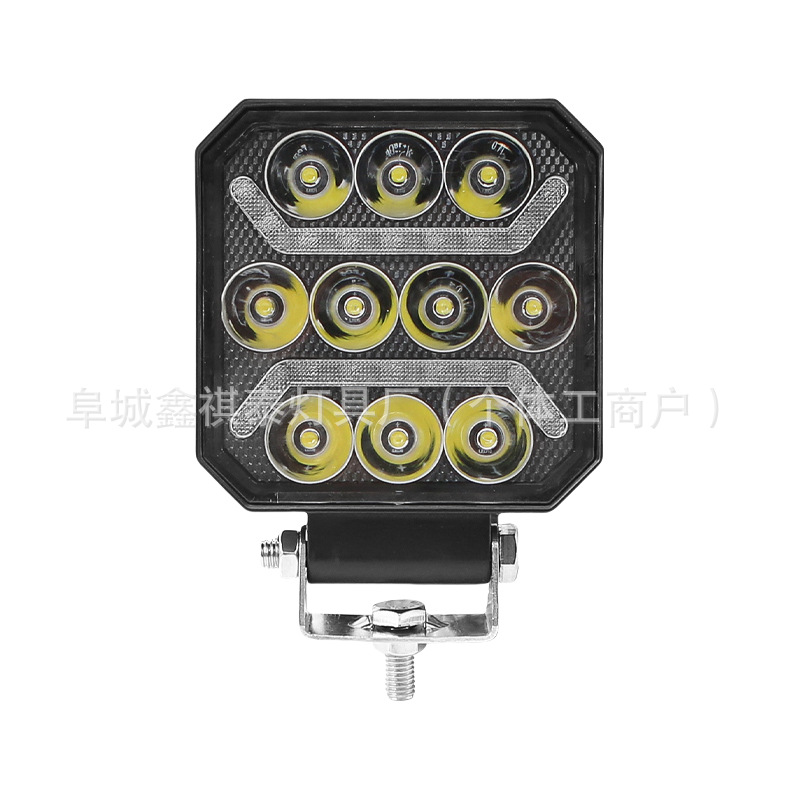 4inch ten-bead square lamp