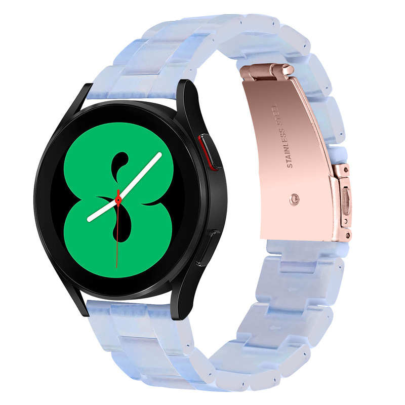 For Samsung Galaxy watch4/5/6/7 Watch with Acrylic Resin Waterproof Strap watch6