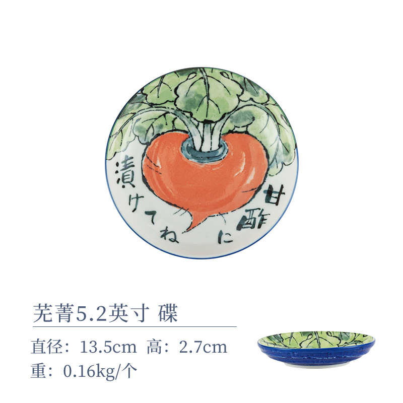 Блюдо из репы размером 5,2 дюйма