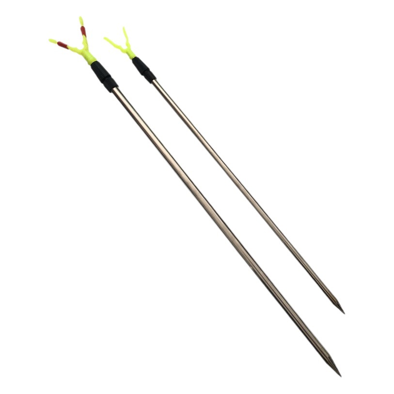 Sea Rod Simple Bracket Simple Stainless Steel Ground Bracket Fishing Gear Ground Bracket Rod Y-Shaped Telescopic Rod Rack