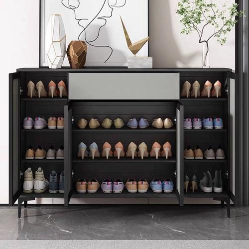 All-Aluminum Shoe Cabinet Honeycomb Aluminum Plate Cabinet All-Aluminum Material Does Not Mold or Deform