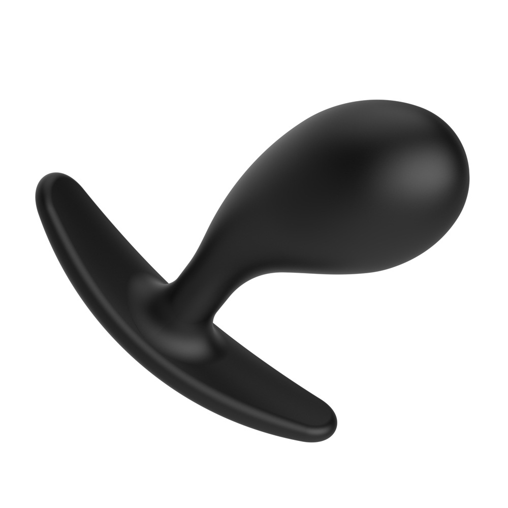 Silicone Anal Plug With Pull Bead For Beginners And Enthusiasts_voghion.com