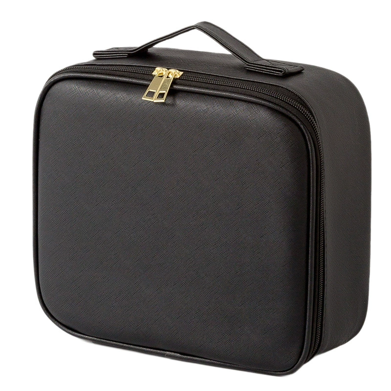 Capacious universal cosmetic bag, high quality handheld organizer bag for traveling
