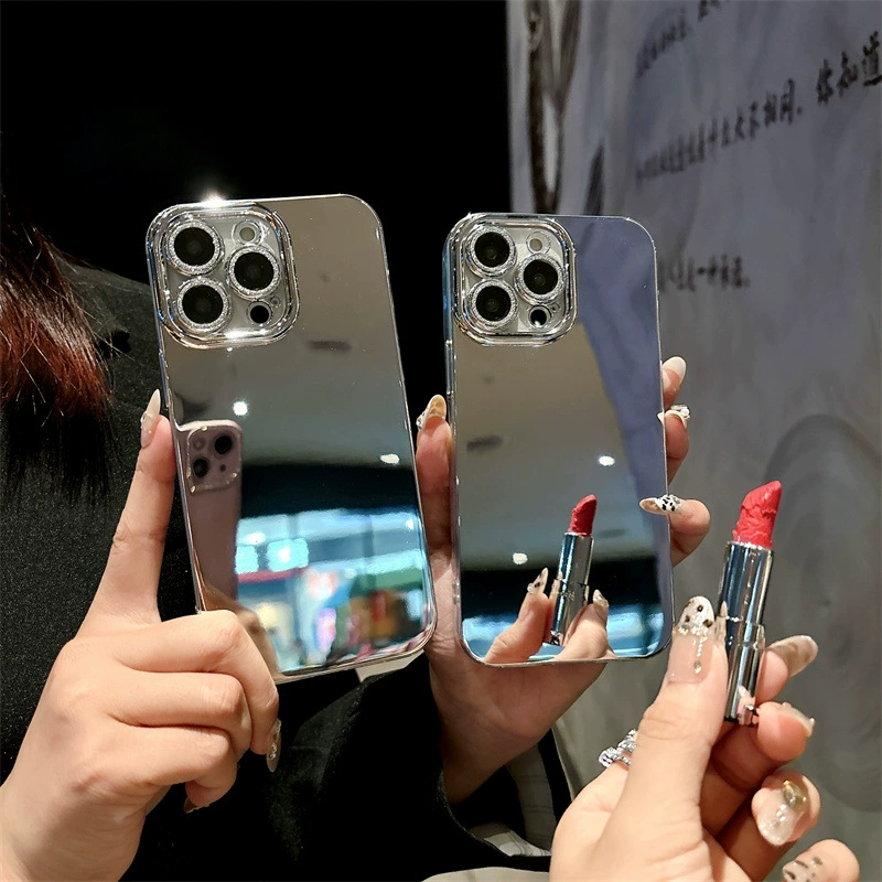 Apple, совместимый чехол для телефона, iPhone 15, линза, зеркало эффект, iphone, 16promax