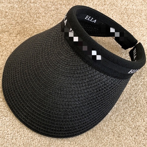 Hat Summer New Style Large Brim Sun Hat Internet Celebrity Sports Headband Sun Protection Hat Cute Women's Empty Top Hat Wholesale