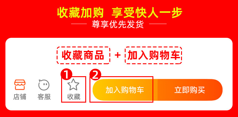 收藏加购