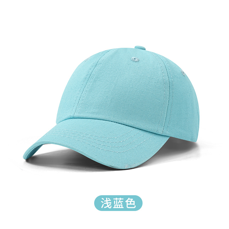 Nuevo sombrero de béisbol de algodón suave para niños, sombrero de moda coreano para niños, niñas, sombrero multicolor de macarón para niños image 10