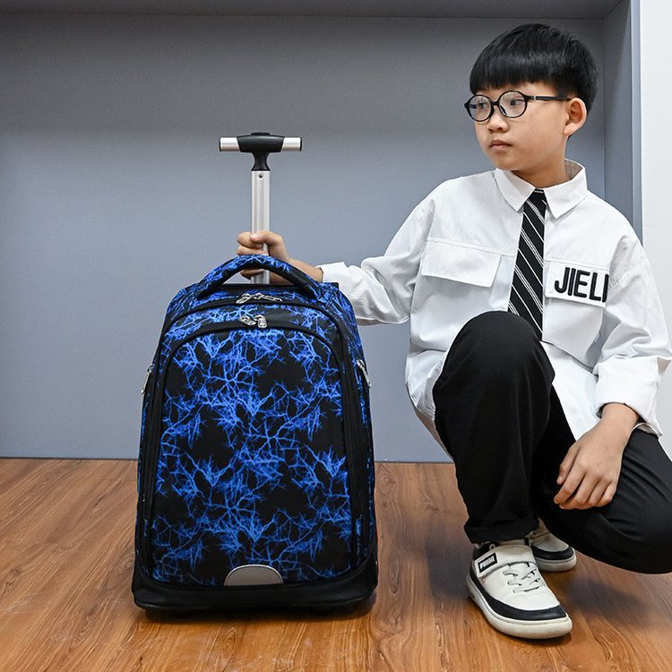 Three impellers can climb the stairs student trolley bag Three impellers can climb the stairs student trolley bag