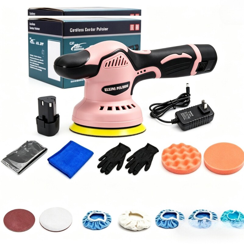 Polishing machine waxing machine wireless lithium battery brush hand drill scratch repair floor marble tool waxing artifact Polishing machine waxing machine wireless lithium battery brush hand drill scratch repair floor marble tool waxing artifact