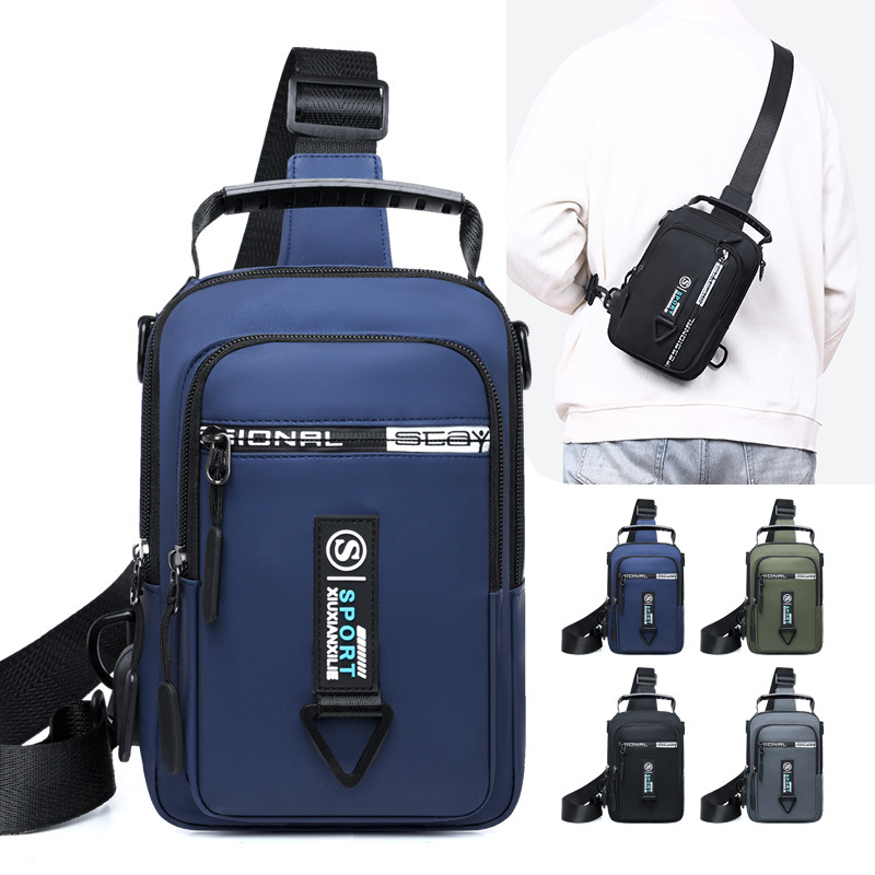 Nuevo bolso de pecho de moda multifuncional de viaje de negocios al aire libre bolsa de hombro de viaje de ocio bolsa de mano