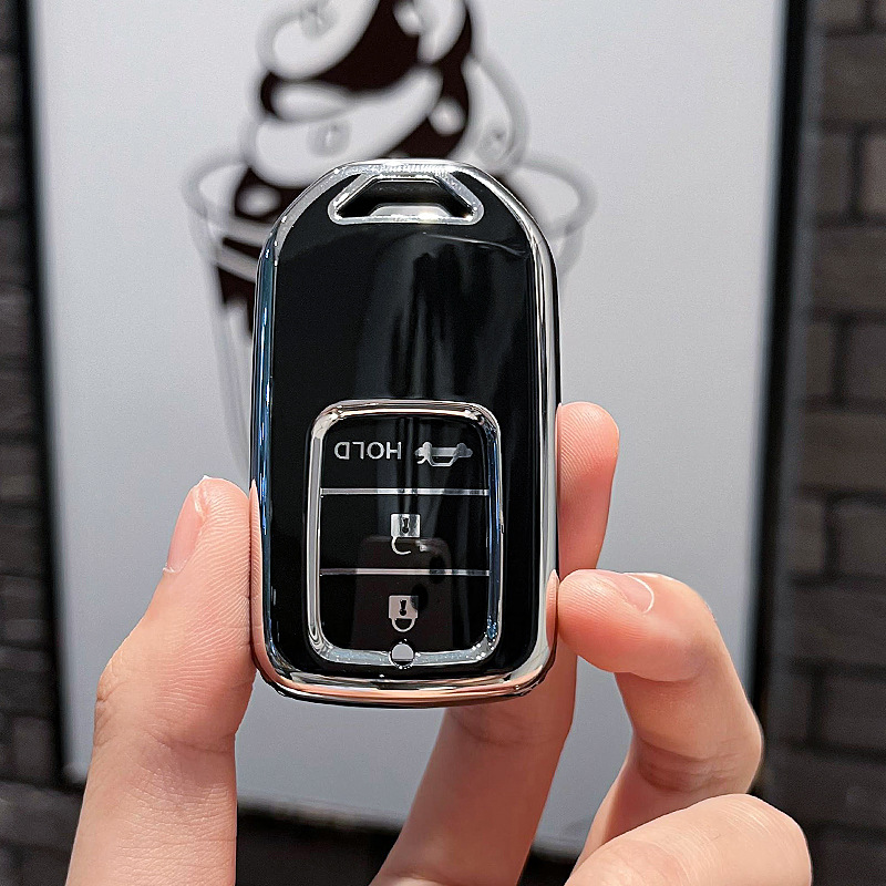 Imágenes aplicables Funda para llaves de coche Nuevo Civic Accord crv de décima generación Binzhi xrv Crown Road Lingpai Fit Shell Hebilla