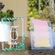 Transparent plexiglass photo frame acrylic glass hand-painted diy writing panel painted board blessing decoration