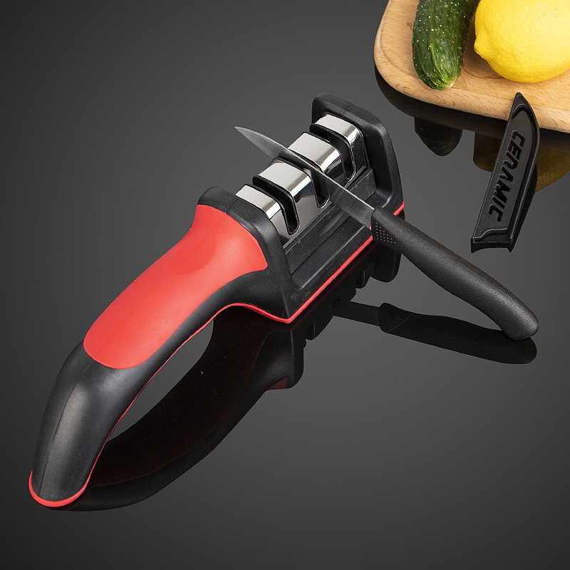 afilador de cuchillos, artefactos mágicos, suministros de cocina, dos conjuntos de afiladores de cuchillos, cuchillos de frutas, afiladores de cuchillos domésticos, cocina necesaria