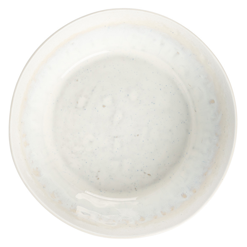 Bowl de ensalada abierto de diseño, tazón de cerámica japonesa, tazón doméstico, tazón de cubiertos al por mayor, tazón de fideos, tazón de platos de alto pie de restaurante