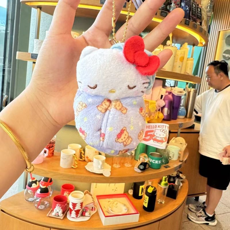卡通动漫网红明星同款KT猫系列钥匙扣挂件女生背包饰品kt挂饰批发|undefined