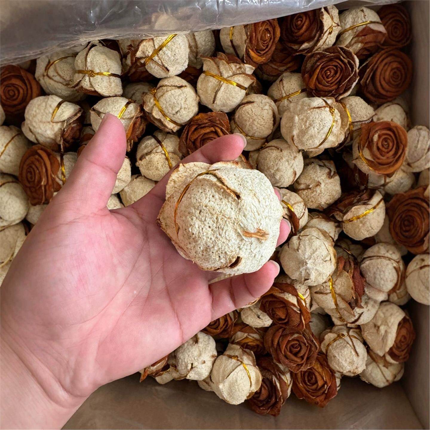Xinhui Chenpi Rose Shaped Dried Tangerine Peel Flower 600g Gift Box for Tea and Brewing specifications