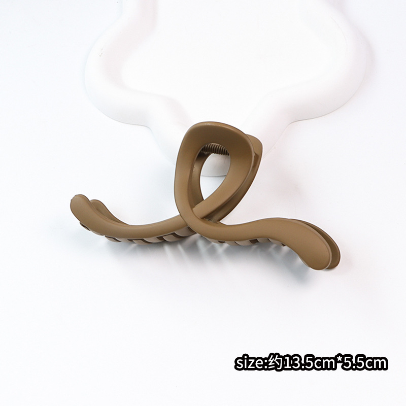 Corea del Sur elegante clip de pelo de las mujeres clip de helado tocado de alto grado horquilla de tiburón clip de pelo grande al por mayor