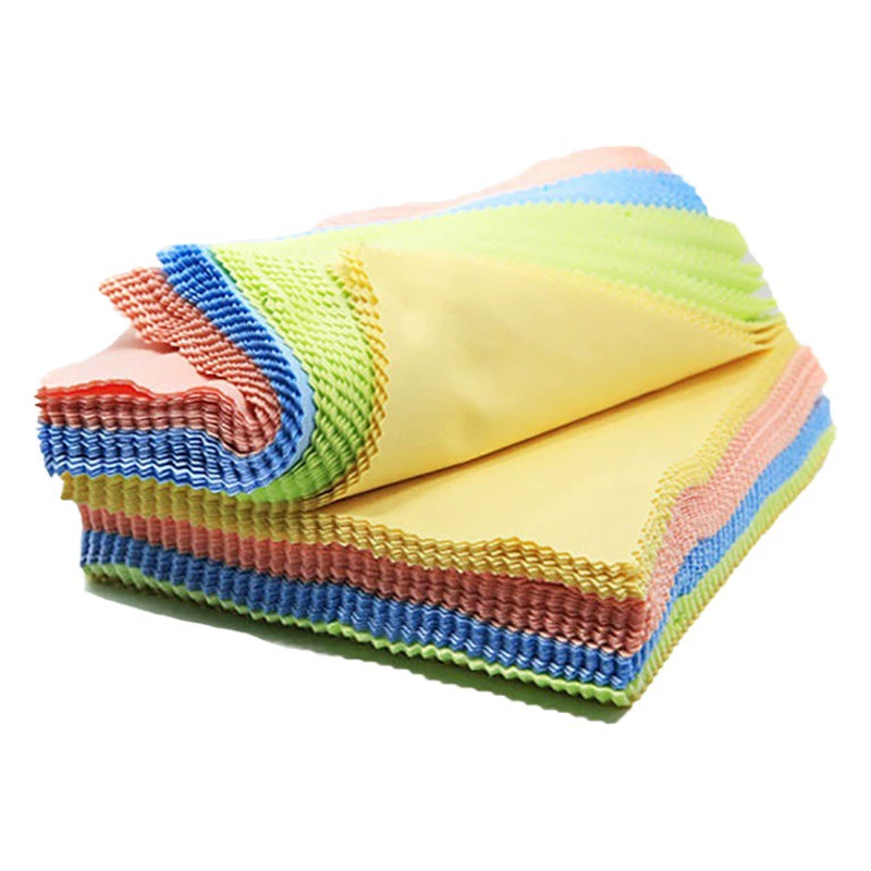 Оптовая Тонкие Волокна Протрите Уход Ткань Часы Ткань Ювелирные Изделия Ткань Двойная Сторона Бархат Очки Ткань