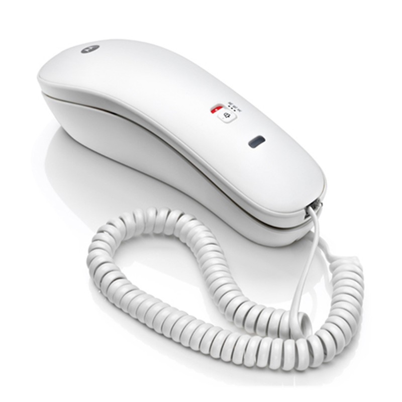 Motorola CT50 Wall-Mounted Landline Telephone for Home, Office, Hotel, and Guesthouse (with extension)