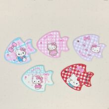 kt猫小鲳鱼塑料配件可爱diy手工手机壳材料包饰品贴片鞋花新贴片